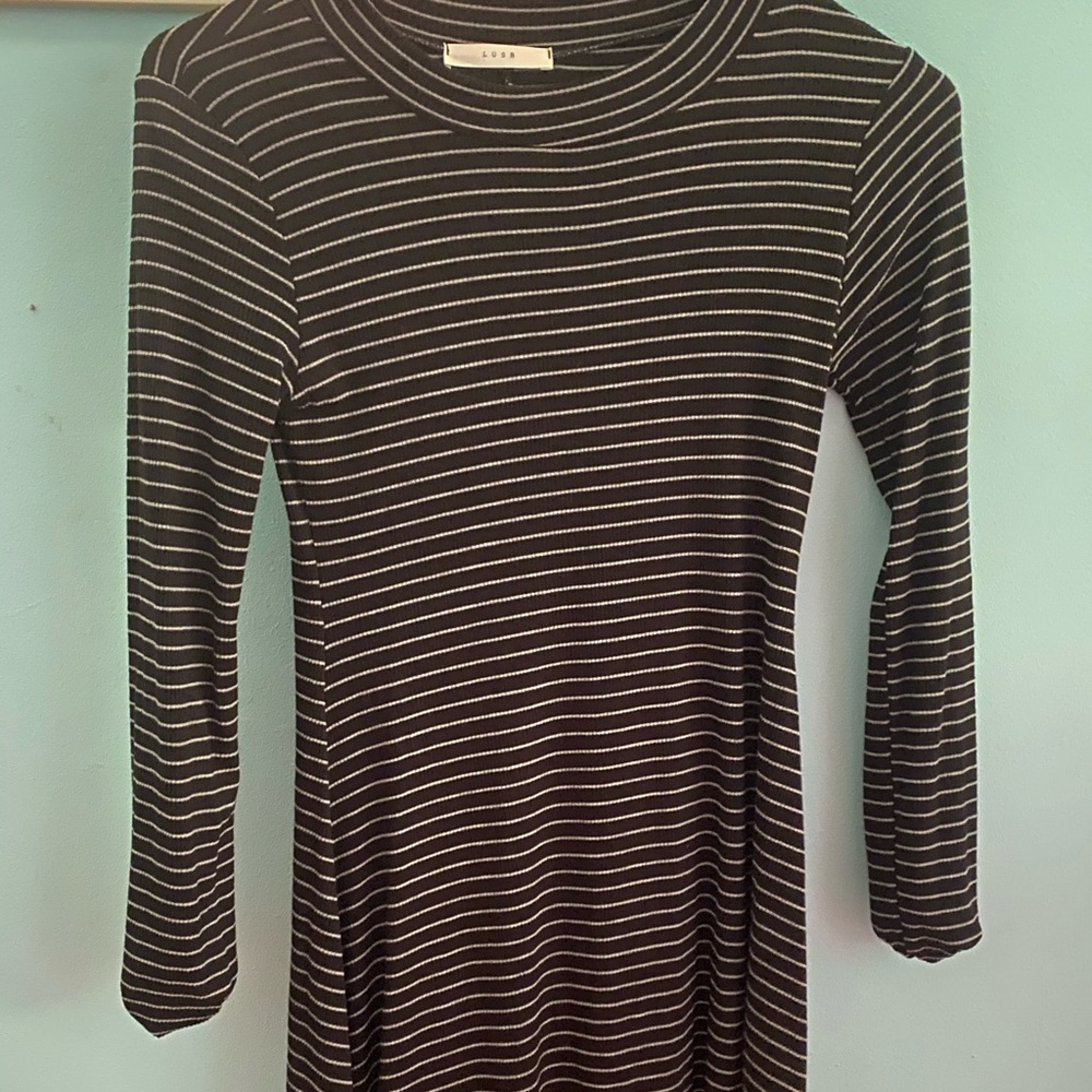Lush Striped Dress